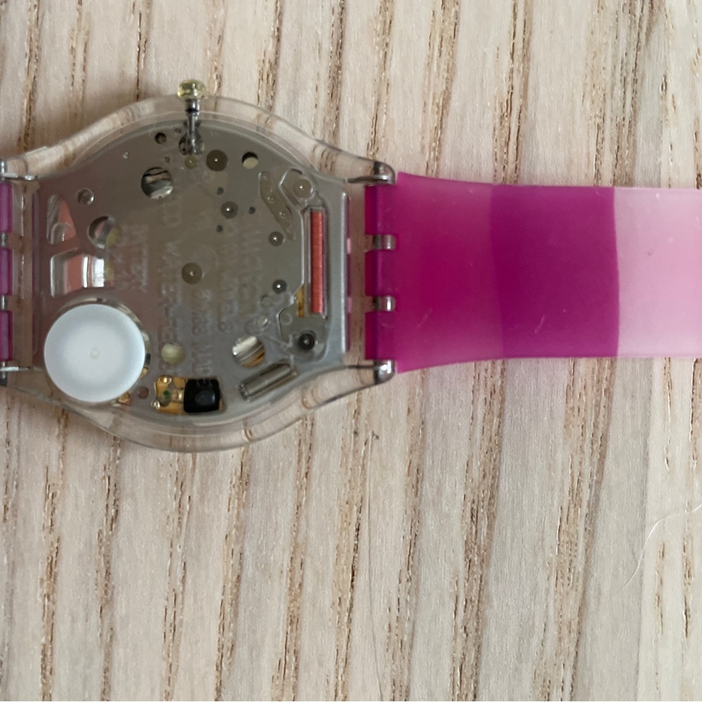 Rare SWATCH Skin Watch, PINKY PINK - Picture 2 of 4